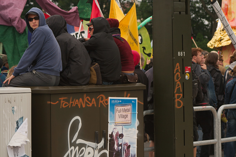 Anti-G8 Demonstration in Rostock