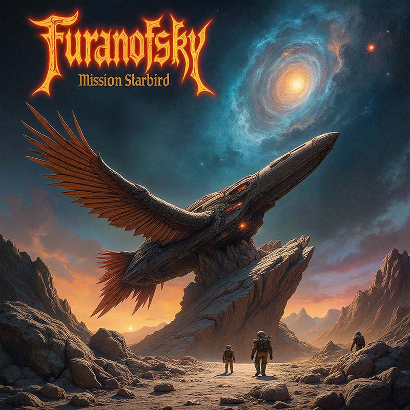 Das Cover für das Mission Starbird Album von Furanofsky